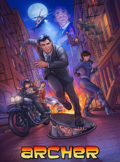 voir Archer saison 5 épisode 10